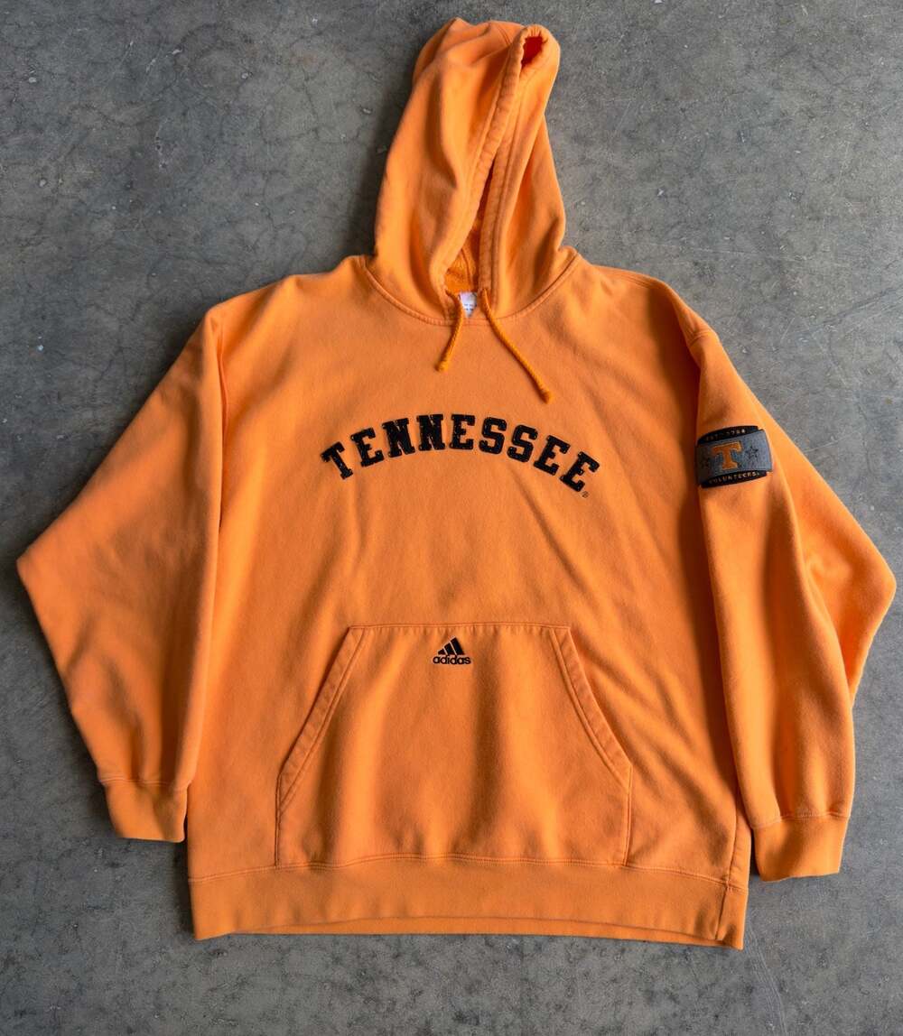 Vintage Adidas Tennessee Volunteers Hoodie - Size Large
